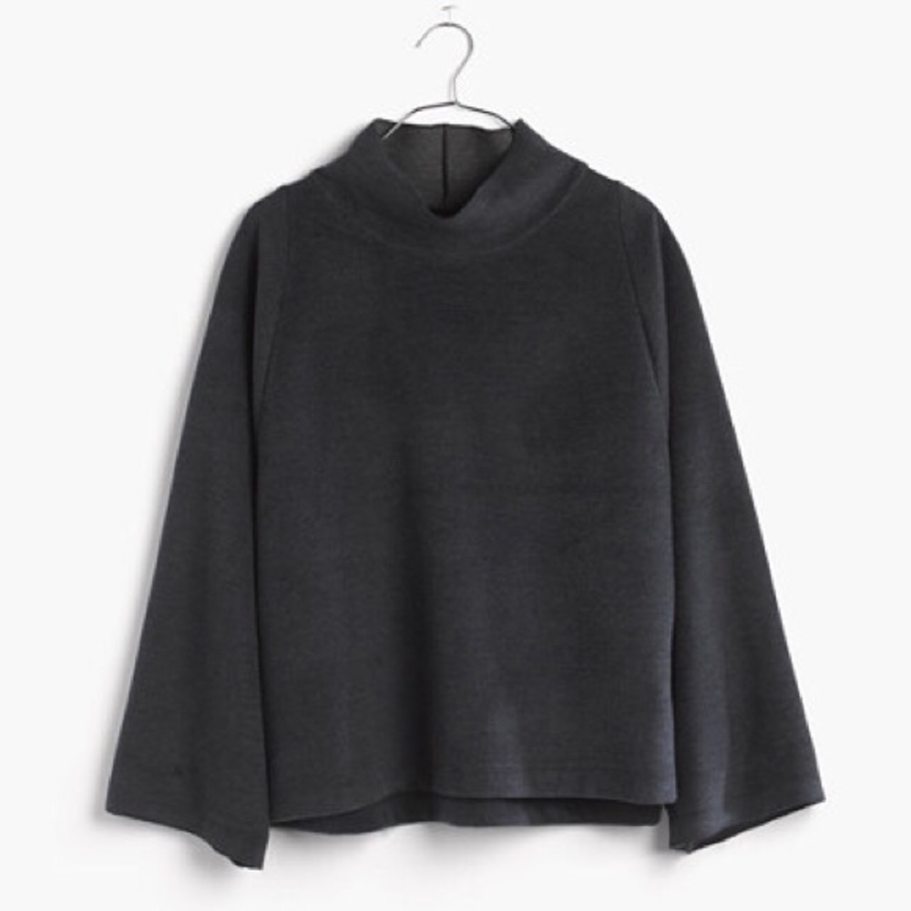Madewell mock neck sweatshirt